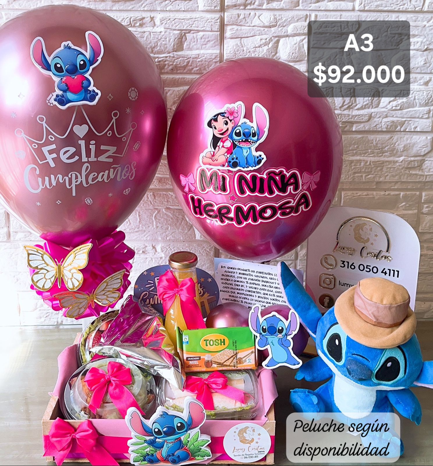 16. DESAYUNO NIÑA ♥️ A3 $92.000 ♥️ DESCRIPCIÓN DETALLADA DEL MENU 🍲 .. EN EL LINK DE WHATSAPP ⬇️