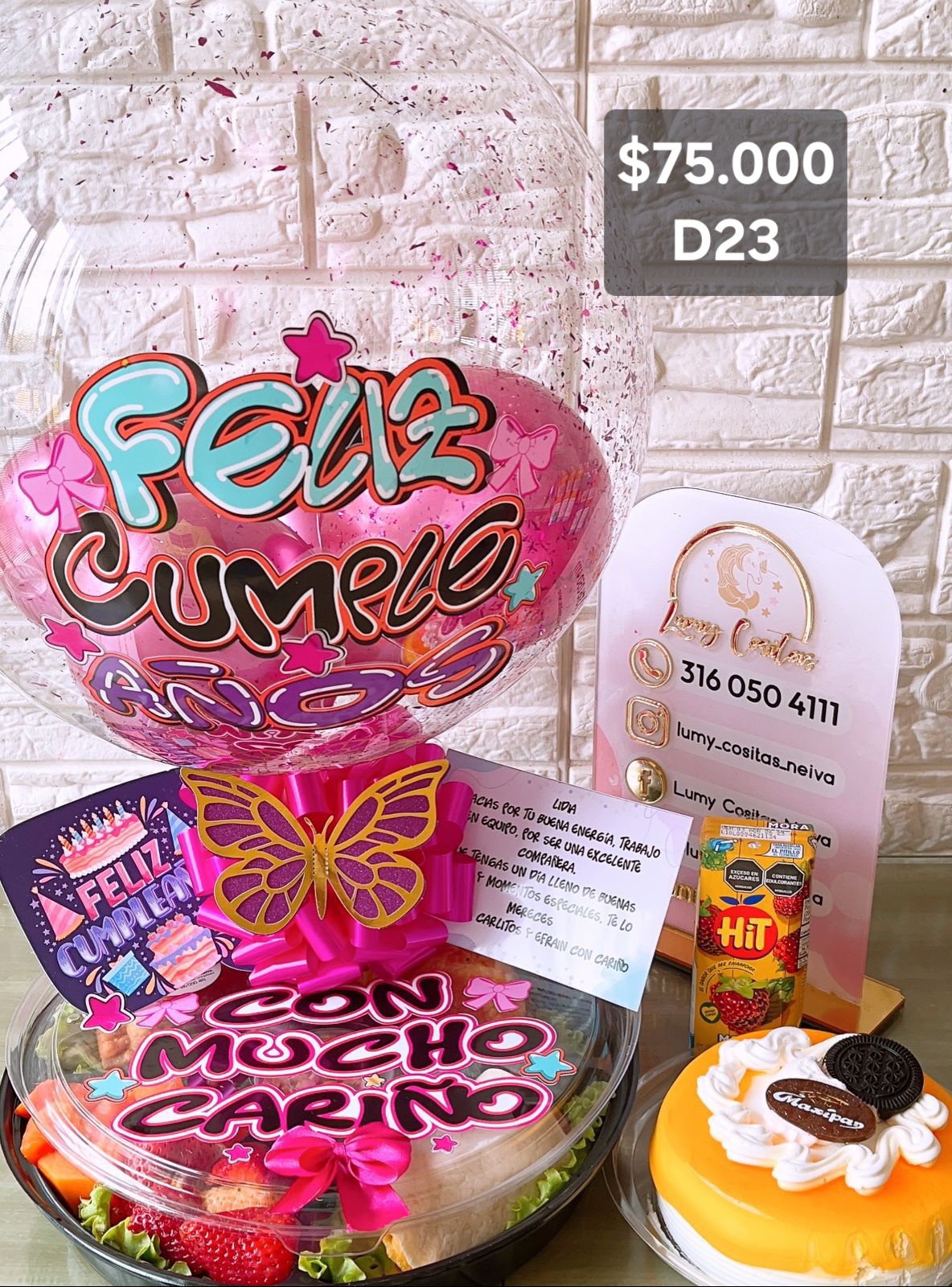 20. DESAYUNO MUJER ♥️ D23 $75.000 ♥️ DESCRIPCIÓN DETALLADA DEL MENU 🍲 .. EN EL LINK DE WHATSAPP  ⬇️