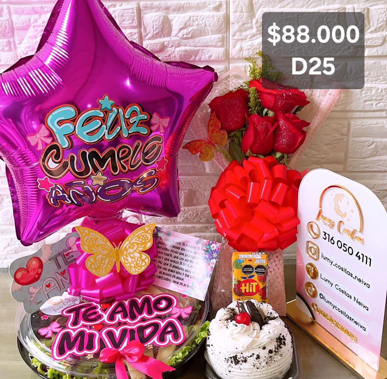 02. DESAYUNO MUJER ♥️ D25 $88.000 ♥️ DESCRIPCIÓN DETALLADA DEL MENU 🍲 .. EN EL LINK DE WHATSAPP  ⬇️