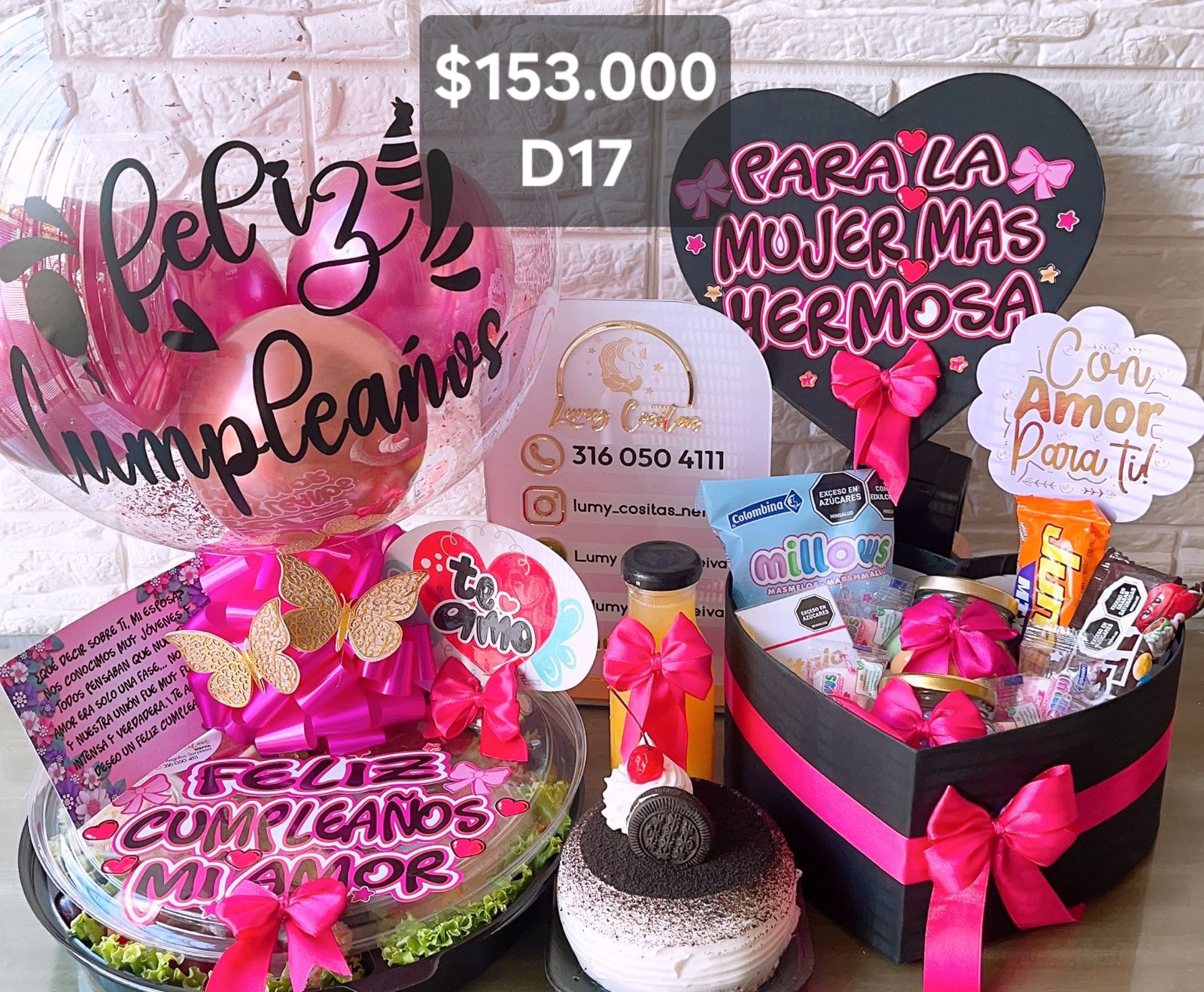 13. DESAYUNO MUJER ♥️ D17 $153.000 ♥️ DESCRIPCIÓN DETALLADA DEL MENU 🍲 .. EN EL LINK DE WHATSAPP  ⬇️