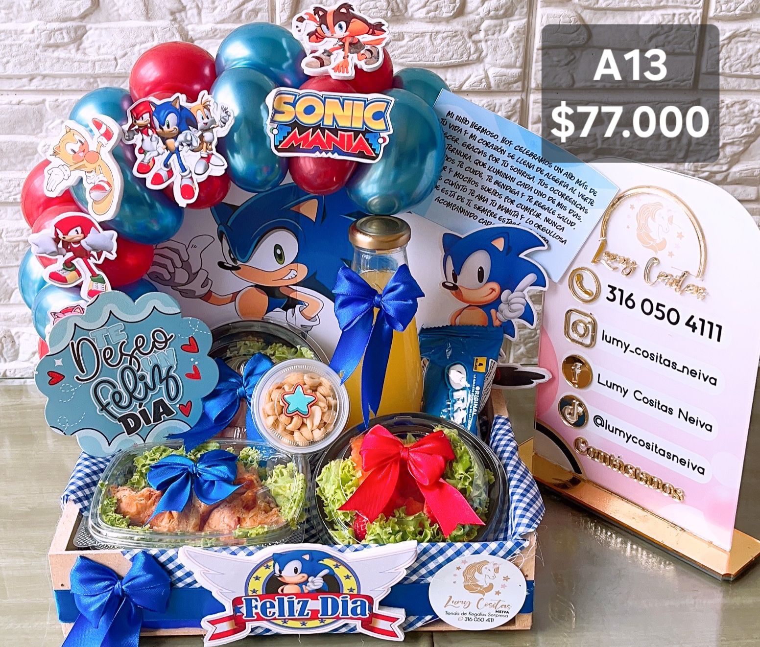 04. DESAYUNO NIÑO ♥️ A13 $77.000 ♥️ DESCRIPCIÓN DETALLADA DEL MENU 🍲 .. EN EL LINK DE WHATSAPP ⬇️