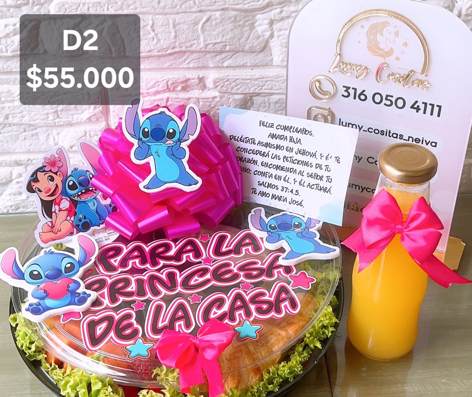 15. DESAYUNO NIÑA ♥️ D2 $55.000 ♥️ DESCRIPCIÓN DETALLADA DEL MENU 🍲 .. EN EL LINK DE WHATSAPP ⬇️