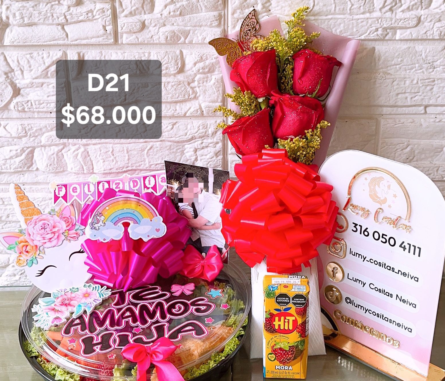 14. DESAYUNO NIÑA ♥️ D21 $68.000 ♥️ DESCRIPCIÓN DETALLADA DEL MENU 🍲 .. EN EL LINK DE WHATSAPP ⬇️