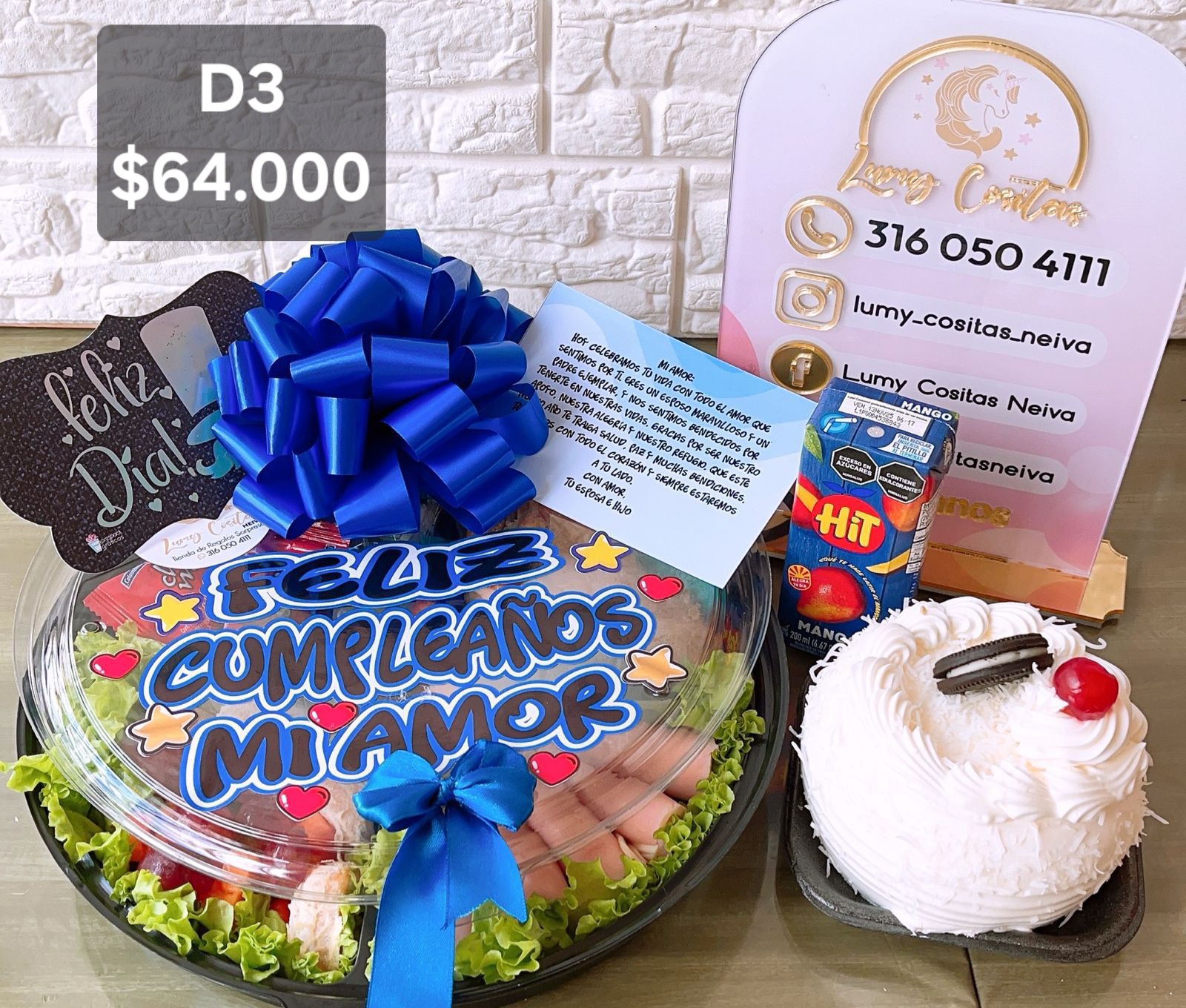 16. DESAYUNO HOMBRE ♥️ D3 $64.000 ♥️ DESCRIPCIÓN DETALLADA DEL MENU 🍲 .. EN EL LINK DE WHATSAPP ⬇️