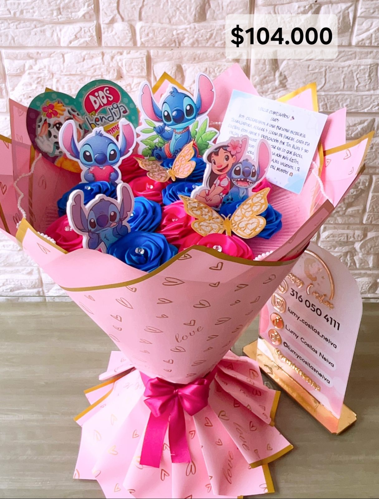 07.FLORES ETERNAS 🌹104.000 🌹 STICH