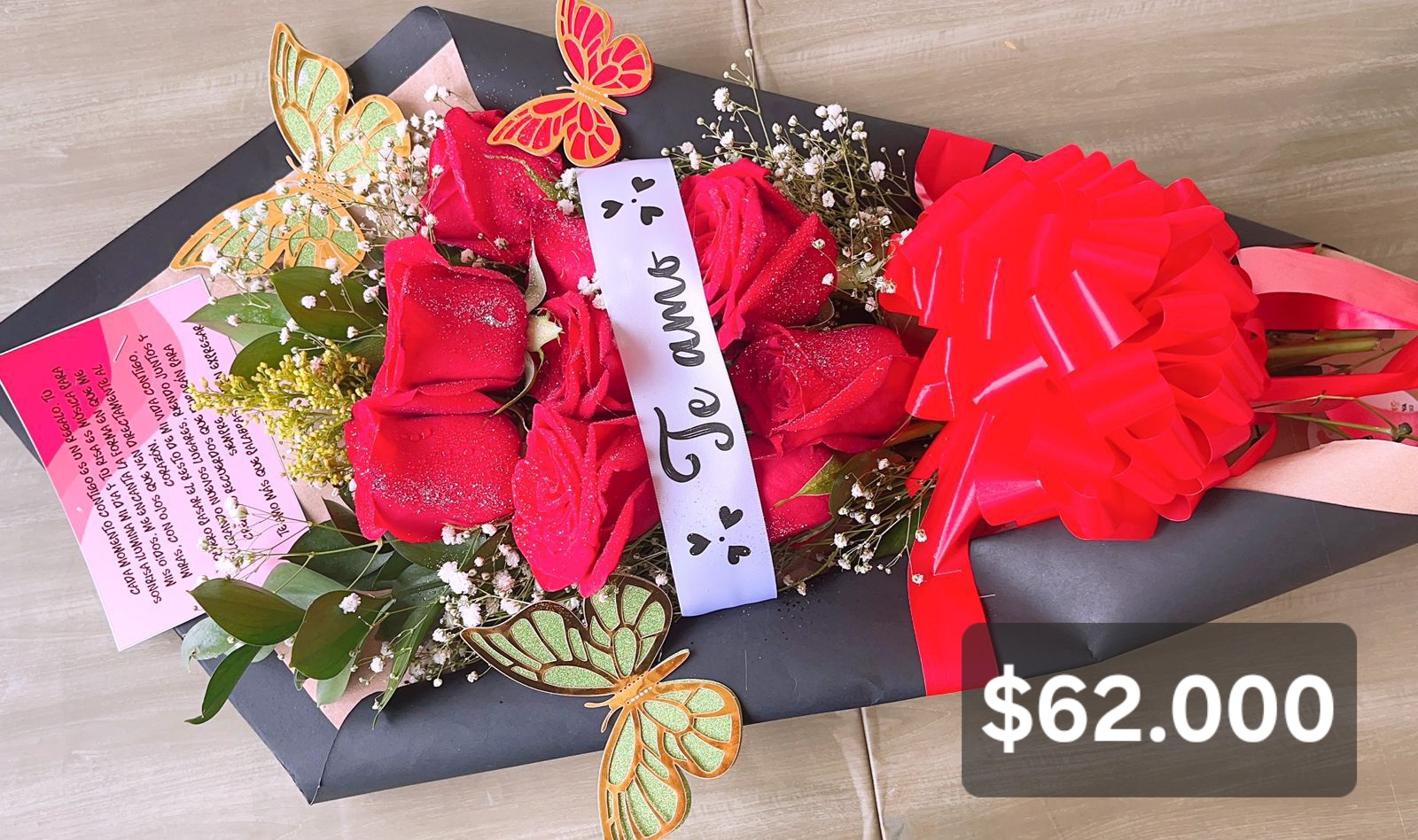 06. FLORES NATURALES 🌹 $62.000🌹 RAMO DE FLORES.