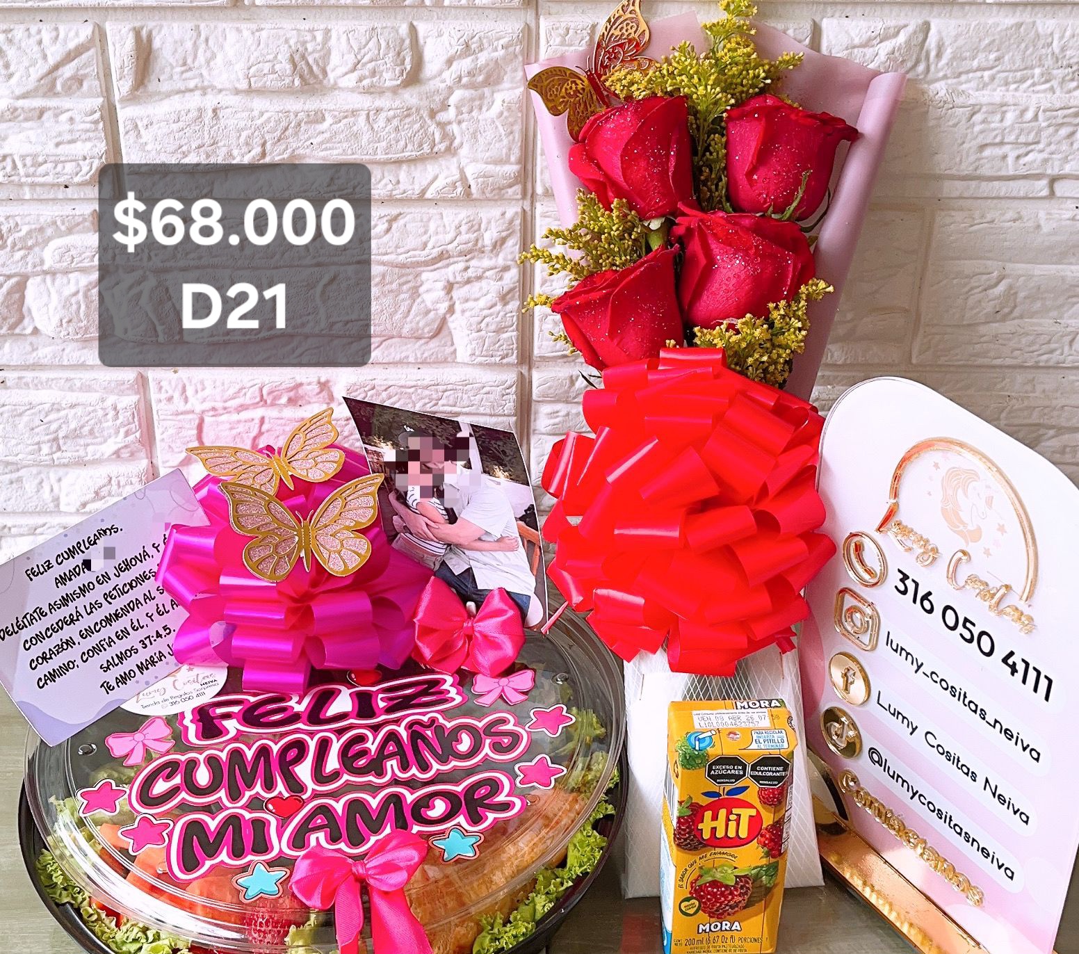 04. DESAYUNO MUJER ♥️ D21 $68.000 ♥️ DESCRIPCIÓN DETALLADA DEL MENU 🍲 .. EN EL LINK DE WHATSAPP  ⬇️