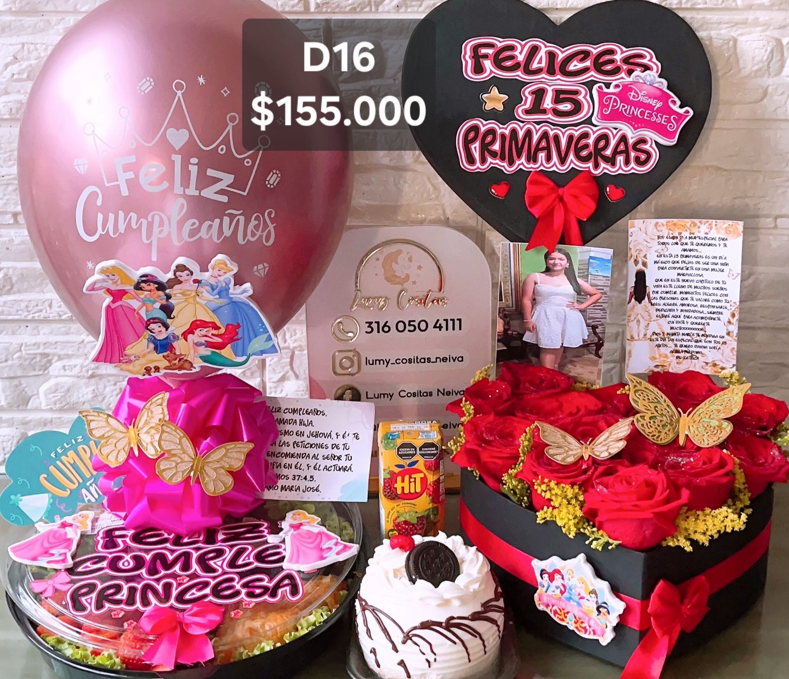 19. DESAYUNO NIÑA ♥️ D16 $155.000 ♥️ DESCRIPCIÓN DETALLADA DEL MENU 🍲 .. EN EL LINK DE WHATSAPP ⬇️