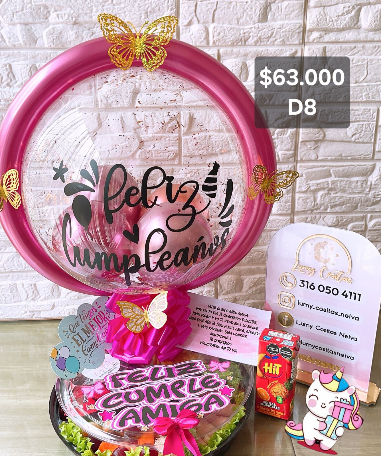 12. DESAYUNO MUJER ♥️ D8 $63.000 ♥️ DESCRIPCIÓN DETALLADA DEL MENU 🍲 .. EN EL LINK DE WHATSAPP  ⬇️